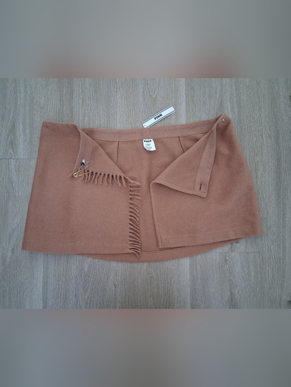 PINK Victorias Secret Fringe Wrap Skirt Size Xs - Picture 5 of 6